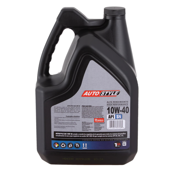 Lubricante para auto 3,78 litros - Imagen 4